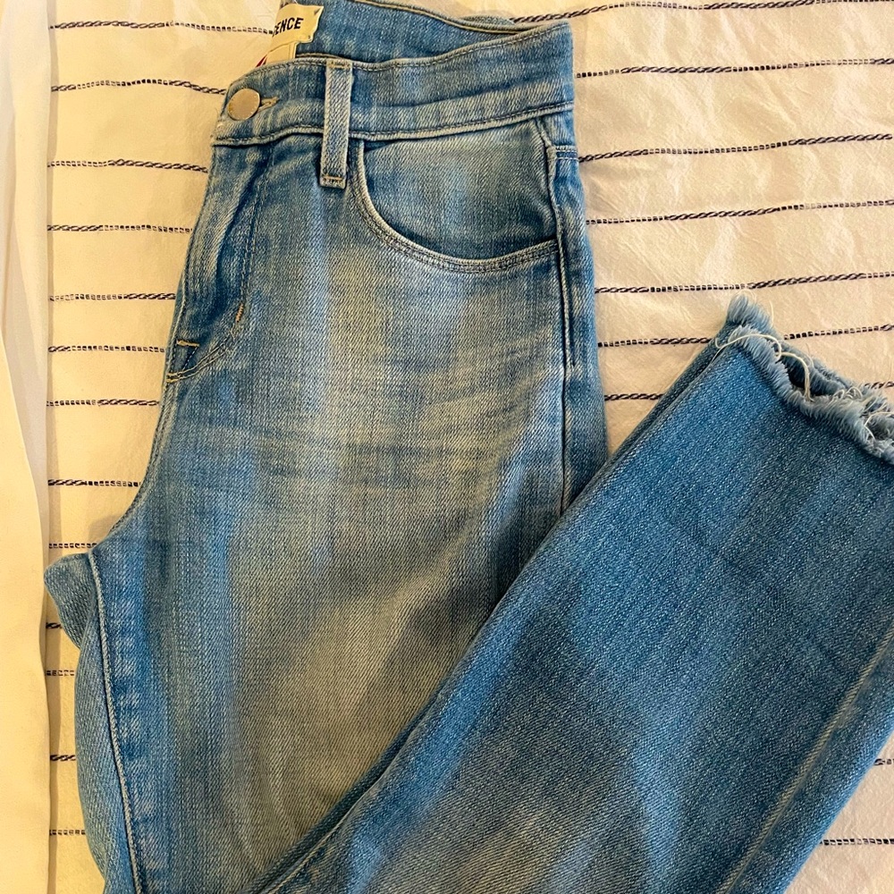 L’agence women’s jeans size 24 straight leg